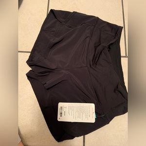 Lululemon Speed Short High Waisted, black NWT